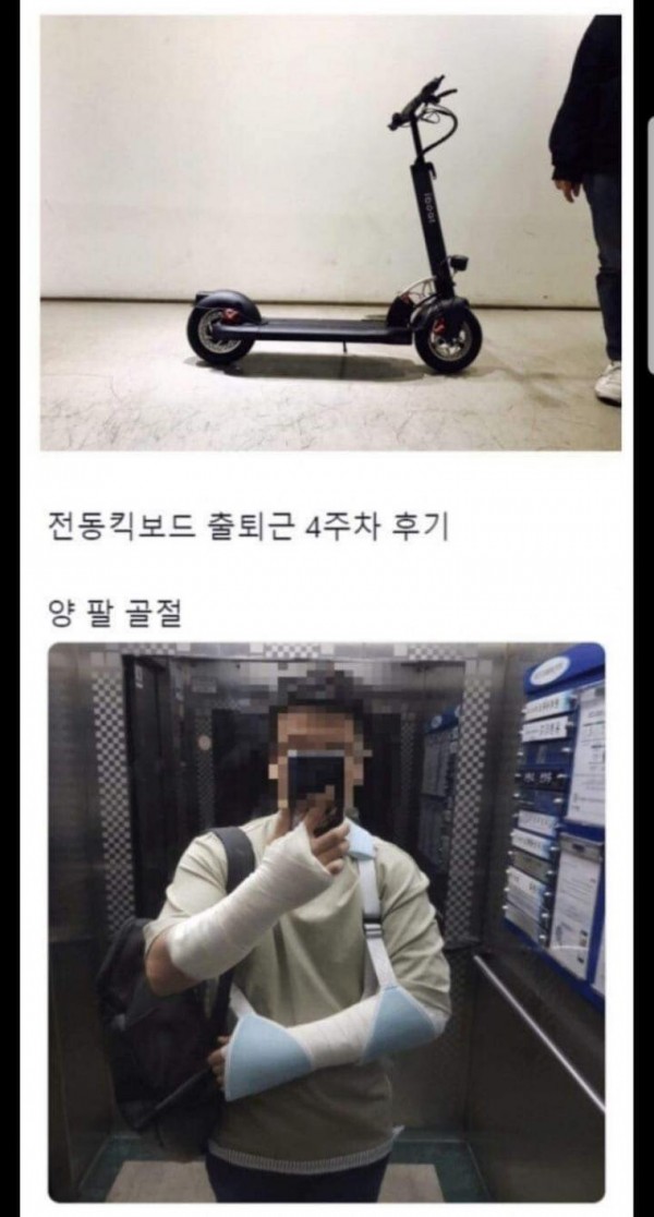 킥보드 유머